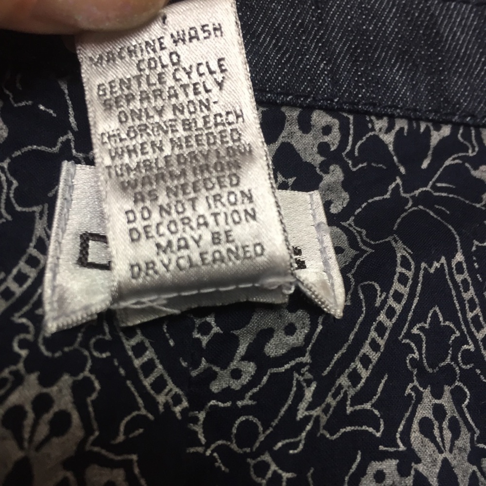 Chicos Button Front Denim Jacket - image 4